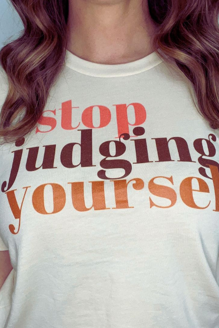 Shop Start Loving Yourself Classic Tee- at Ruby Joy Boutique, a Women's Clothing Store in Pickerington, Ohio