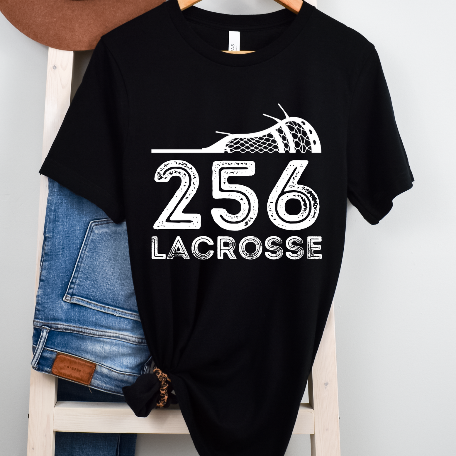 Shop 256 Horizontal Stick Graphic Tee-Small at Ruby Joy Boutique, a Women's Clothing Store in Pickerington, Ohio