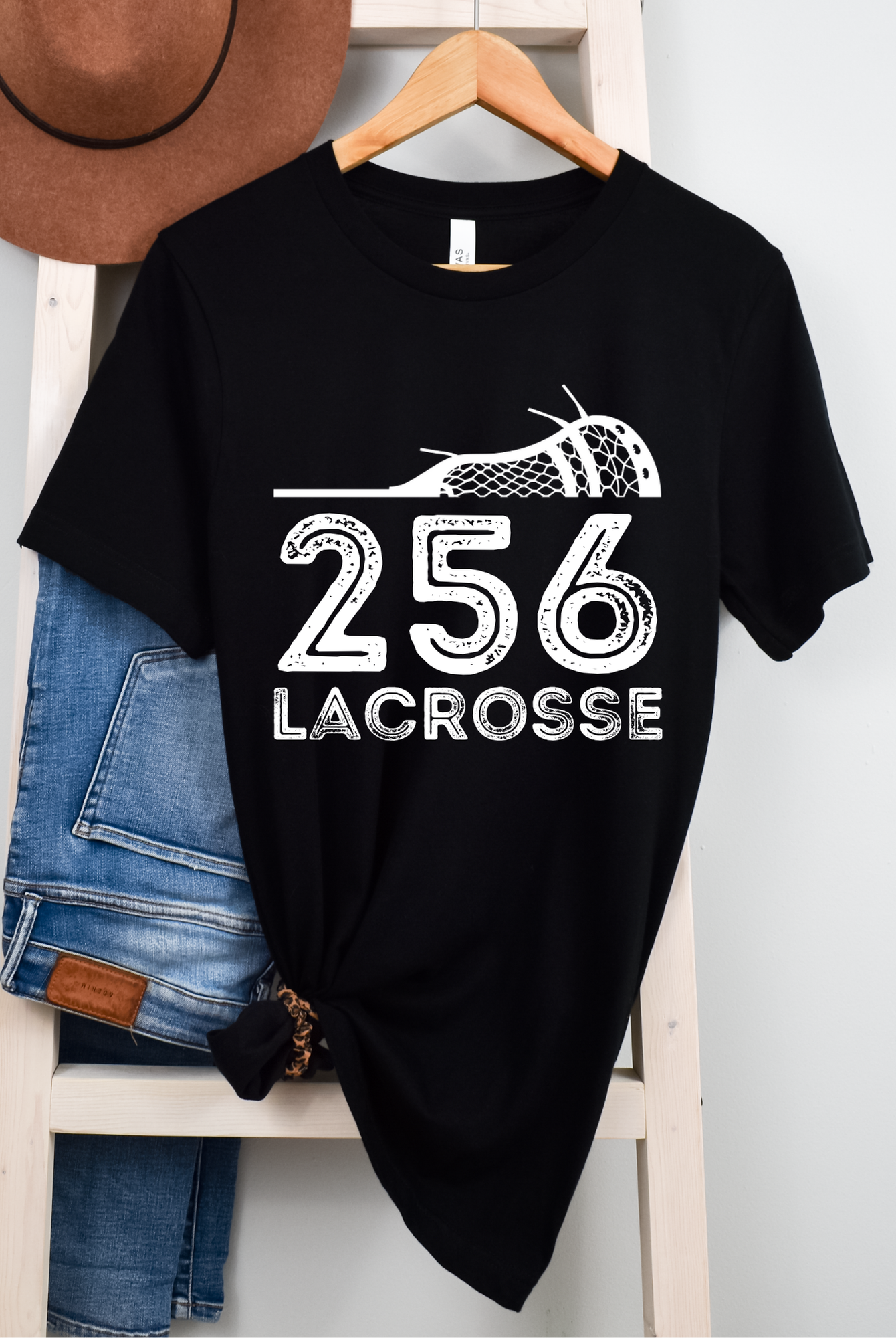 Shop 256 Horizontal Stick Graphic Tee-Small at Ruby Joy Boutique, a Women's Clothing Store in Pickerington, Ohio