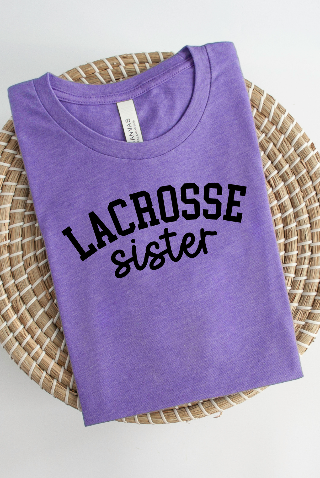 Shop 256 Lacrosse Custom Text Graphic Tee-Small at Ruby Joy Boutique, a Women's Clothing Store in Pickerington, Ohio