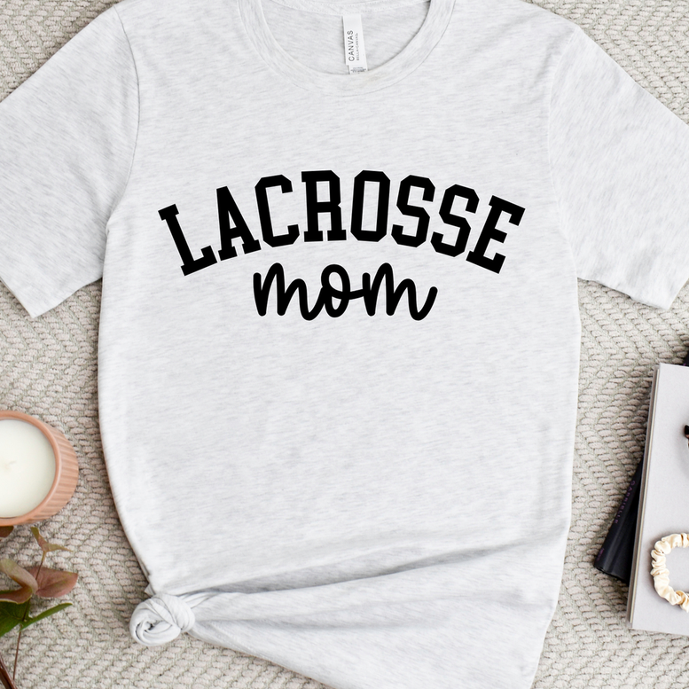 Shop 256 Lacrosse Custom Text Graphic Tee-Small at Ruby Joy Boutique, a Women's Clothing Store in Pickerington, Ohio
