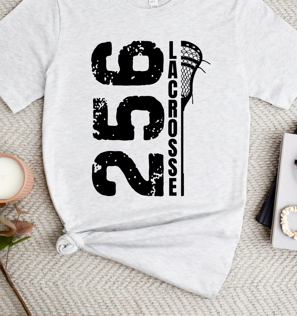 Shop 256 Vertical Lacrosse Stick Graphic Tee-Small at Ruby Joy Boutique, a Women's Clothing Store in Pickerington, Ohio