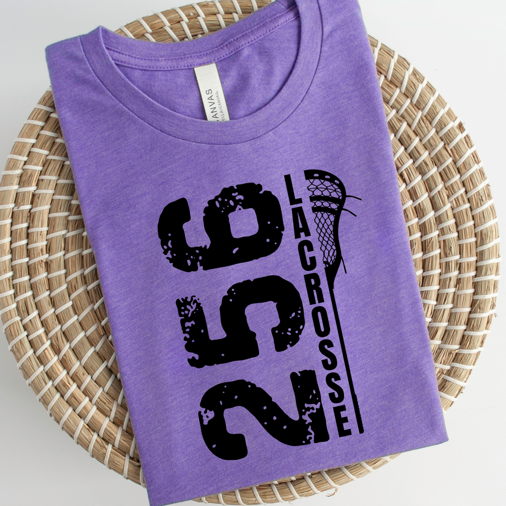 Shop 256 Vertical Lacrosse Stick Graphic Tee-Small at Ruby Joy Boutique, a Women's Clothing Store in Pickerington, Ohio