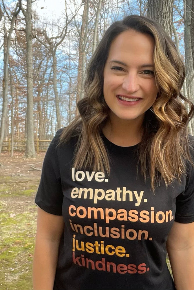 Shop 'Kindness is' Representation Classic Tee- at Ruby Joy Boutique, a Women's Clothing Store in Pickerington, Ohio