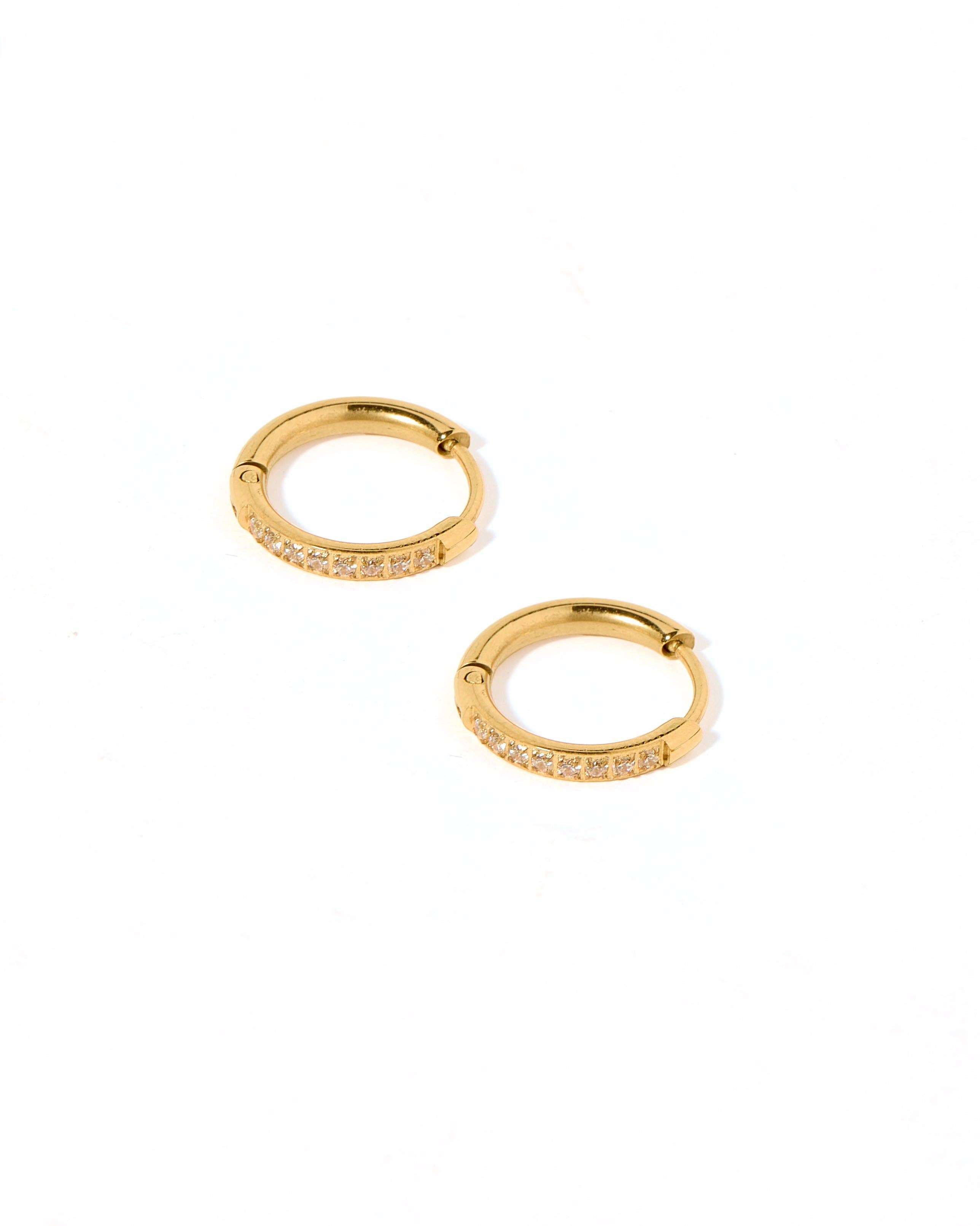 Shop Scarlett Huggie Hoop Earrings - 12mm- at Ruby Joy Boutique, a Women's Clothing Store in Pickerington, Ohio