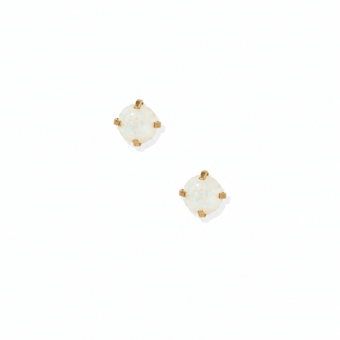 Shop Venus Screwback Stud Earrings - White Opal- at Ruby Joy Boutique, a Women's Clothing Store in Pickerington, Ohio