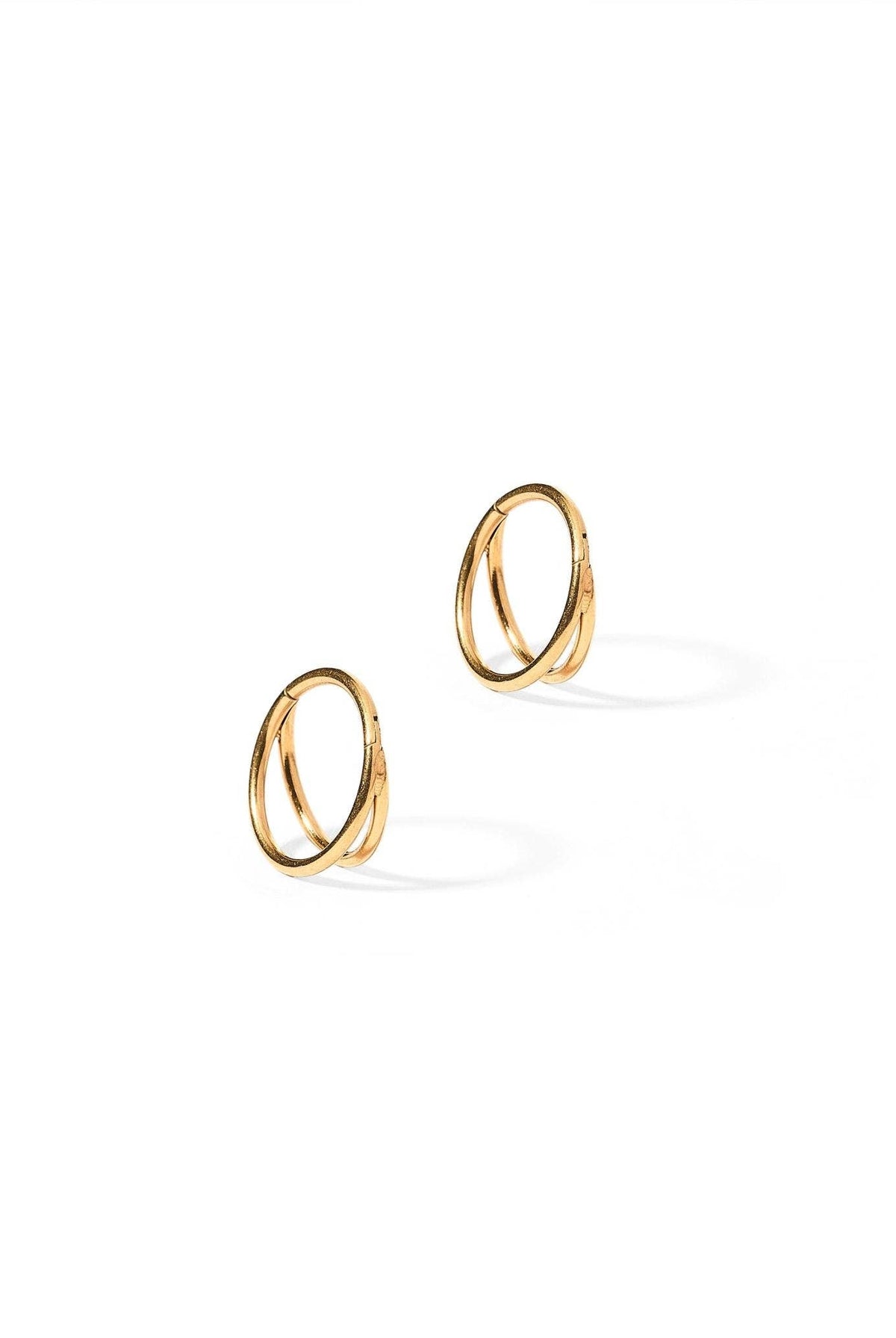 Shop Nylah Huggie Earrings - 10mm Gold- at Ruby Joy Boutique, a Women's Clothing Store in Pickerington, Ohio