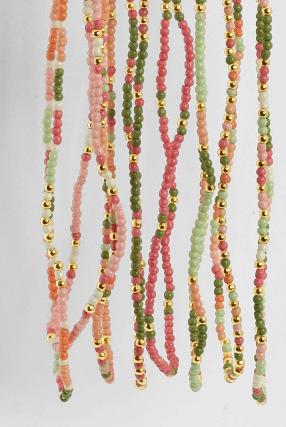 Shop Delicate Seed Bead Necklaces | Tropical Sunset- at Ruby Joy Boutique, a Women's Clothing Store in Pickerington, Ohio