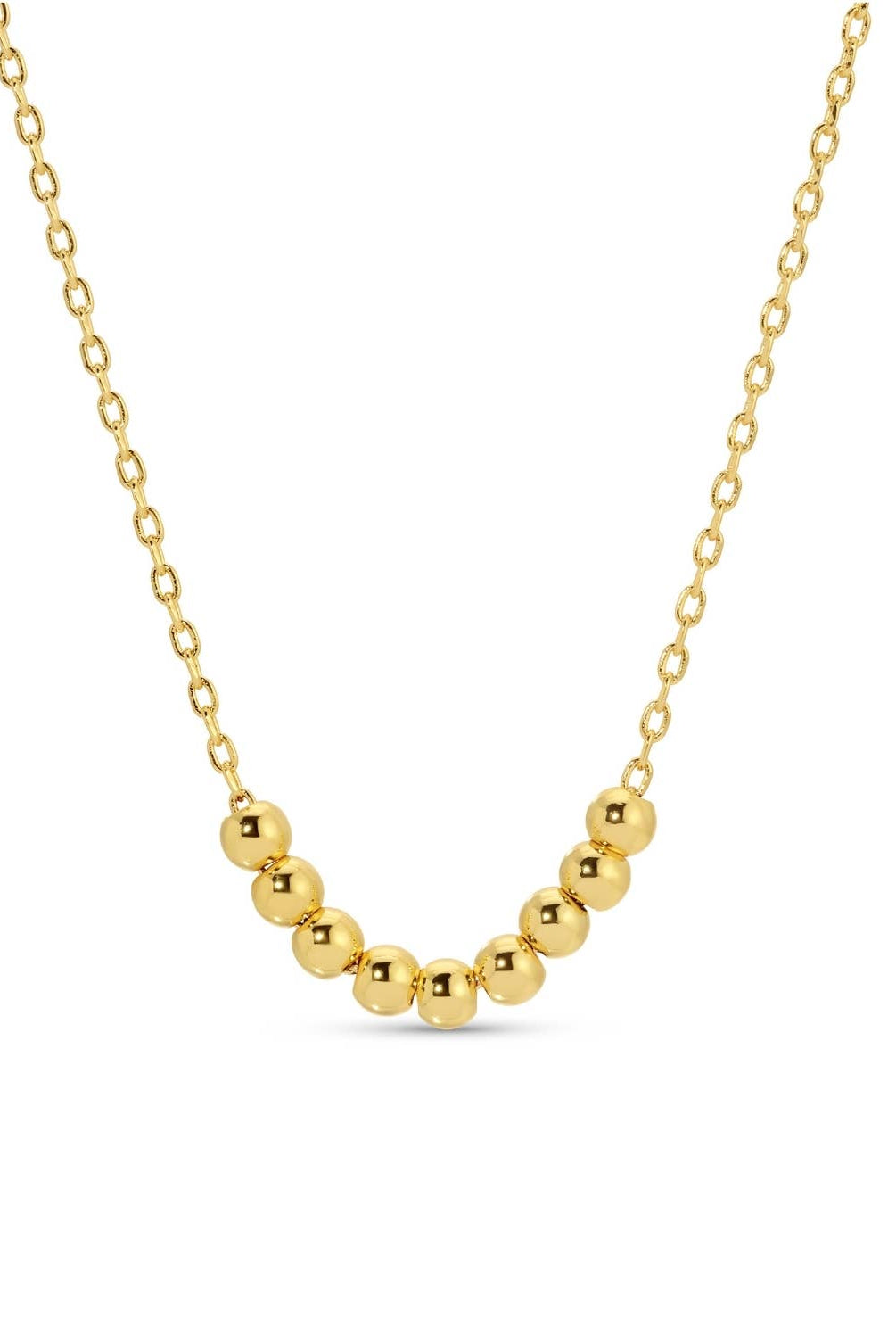 Shop Simple Bead Necklace- at Ruby Joy Boutique, a Women's Clothing Store in Pickerington, Ohio