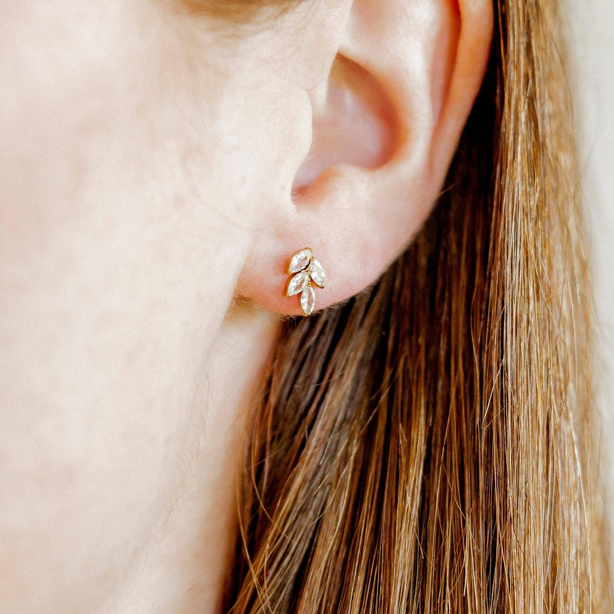 Shop Laurel Screwback Stud Earrings - Gold- at Ruby Joy Boutique, a Women's Clothing Store in Pickerington, Ohio