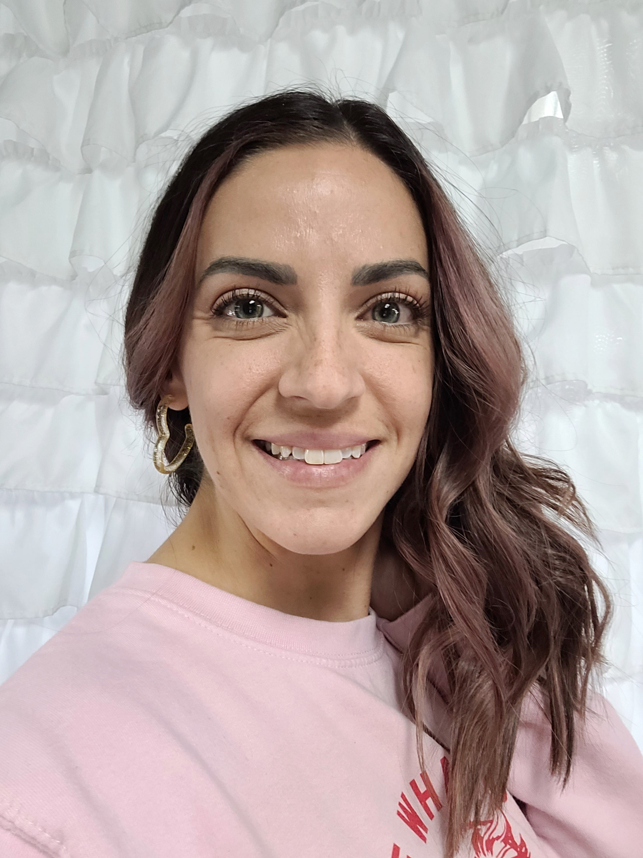 Shop Acrylic Heart Hoops-Earrings at Ruby Joy Boutique, a Women's Clothing Store in Pickerington, Ohio