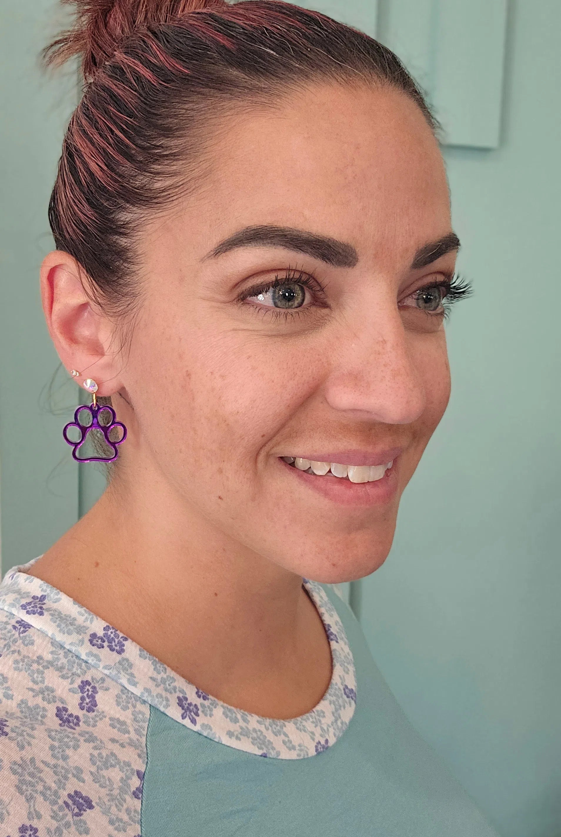 Shop Acrylic Paw Earrings-Earrings at Ruby Joy Boutique, a Women's Clothing Store in Pickerington, Ohio