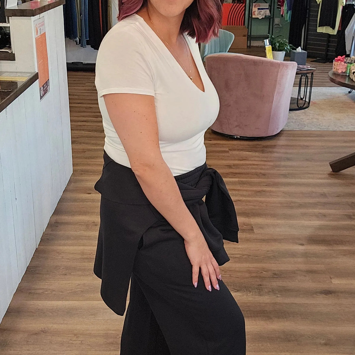 Shop All Day 2 Piece Scuba Set - Black- at Ruby Joy Boutique, a Women's Clothing Store in Pickerington, Ohio
