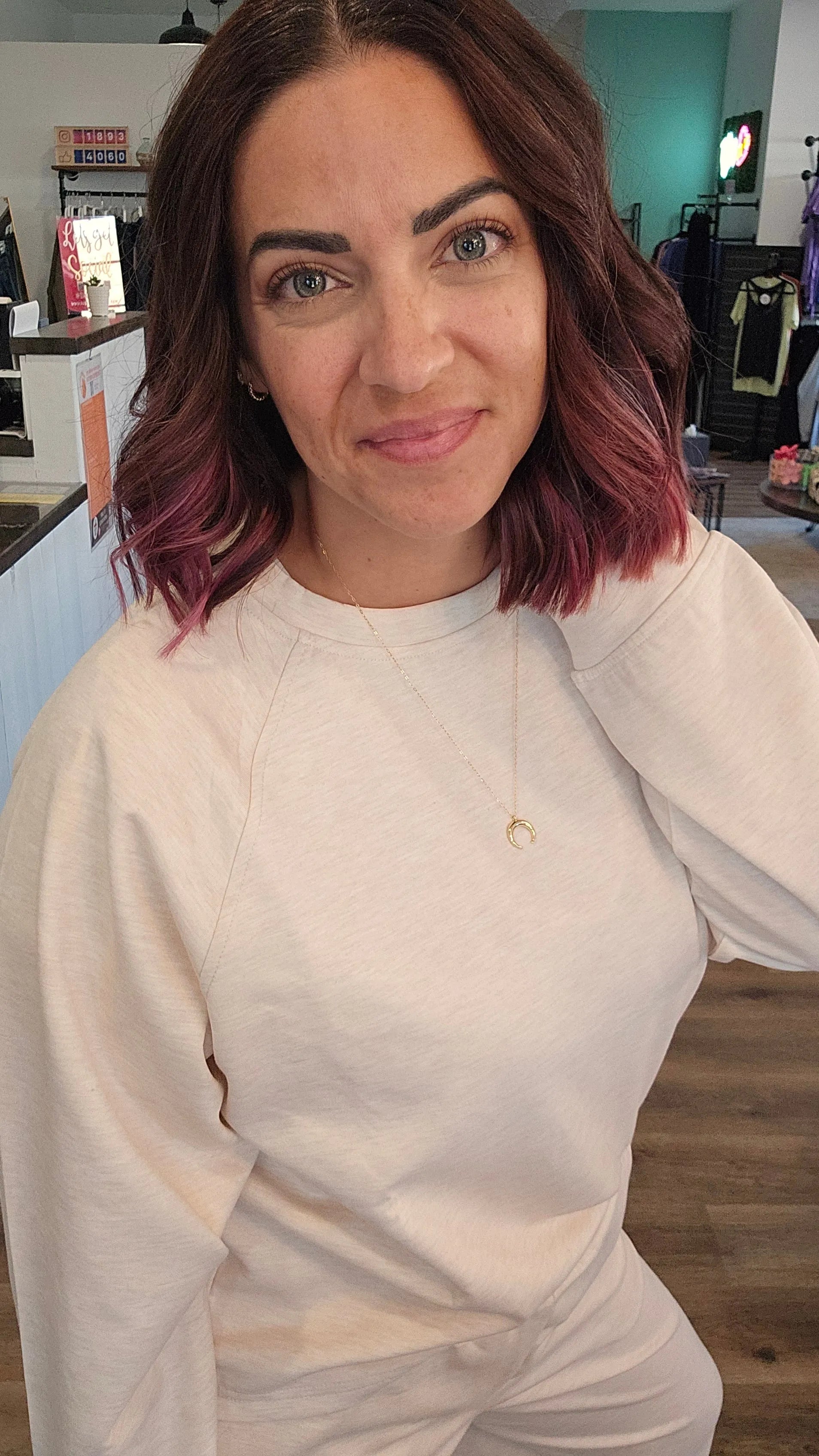 Shop All Day 2 Piece Scuba Set - Heather Beige- at Ruby Joy Boutique, a Women's Clothing Store in Pickerington, Ohio