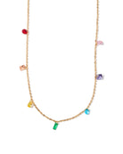 Shop Allegra Multicolor Stone Necklace- at Ruby Joy Boutique, a Women's Clothing Store in Pickerington, Ohio