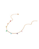 Shop Allegra Multicolor Stone Necklace- at Ruby Joy Boutique, a Women's Clothing Store in Pickerington, Ohio