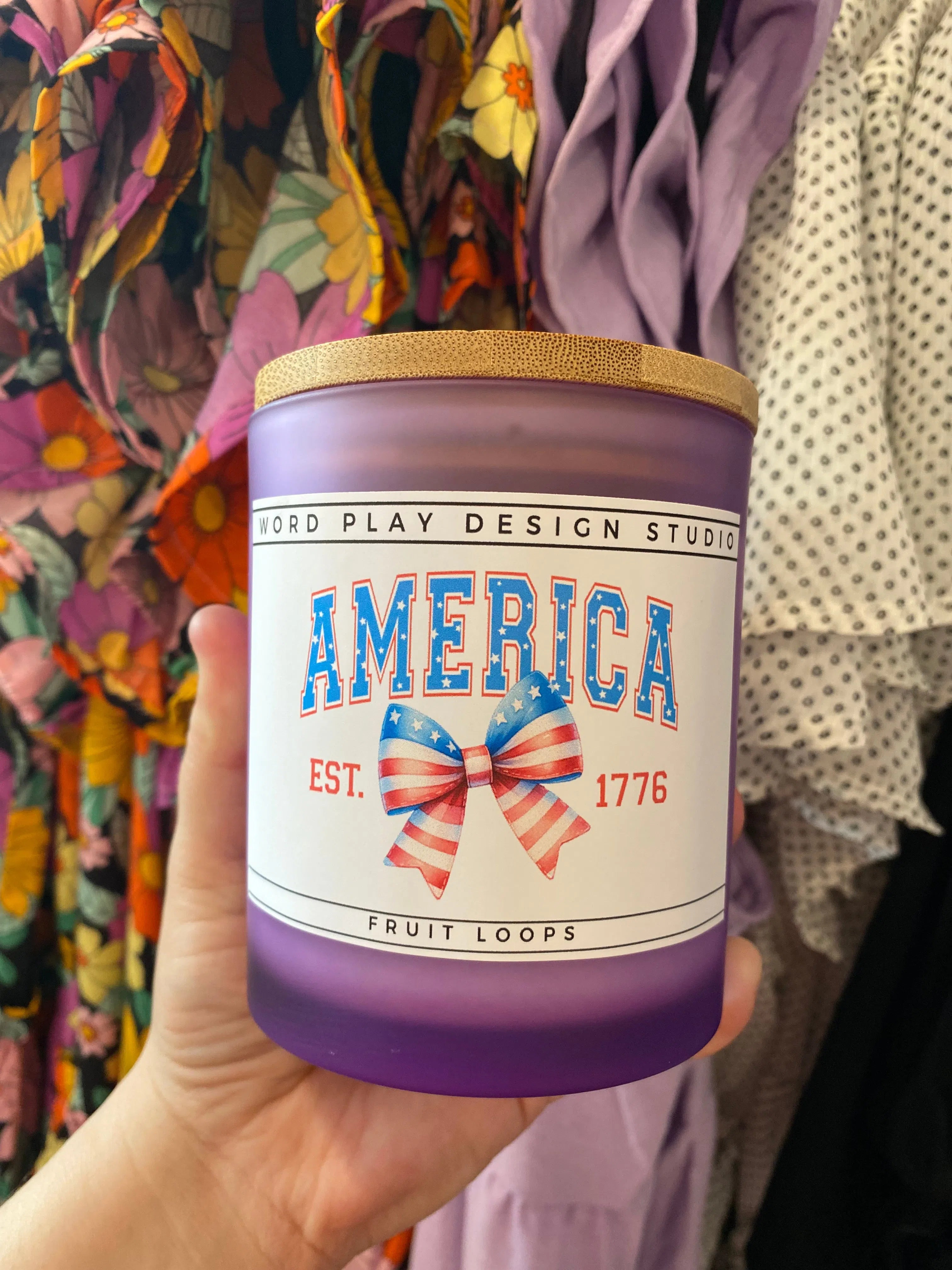 Shop America | Fruit Loops-Candles at Ruby Joy Boutique, a Women's Clothing Store in Pickerington, Ohio