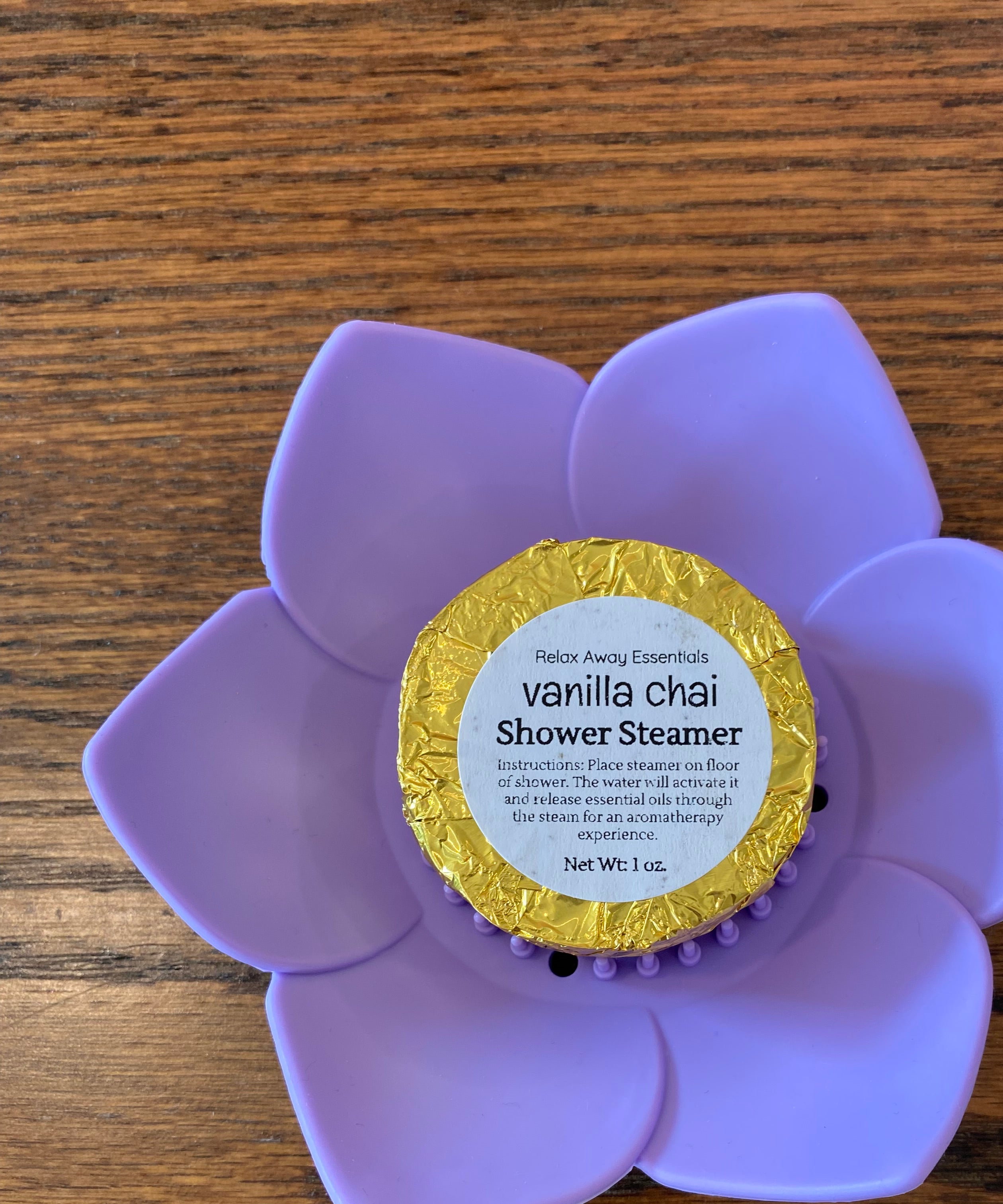 Shop Aromatherapy Shower Steamer Singles-Vanilla chai at Ruby Joy Boutique, a Women's Clothing Store in Pickerington, Ohio