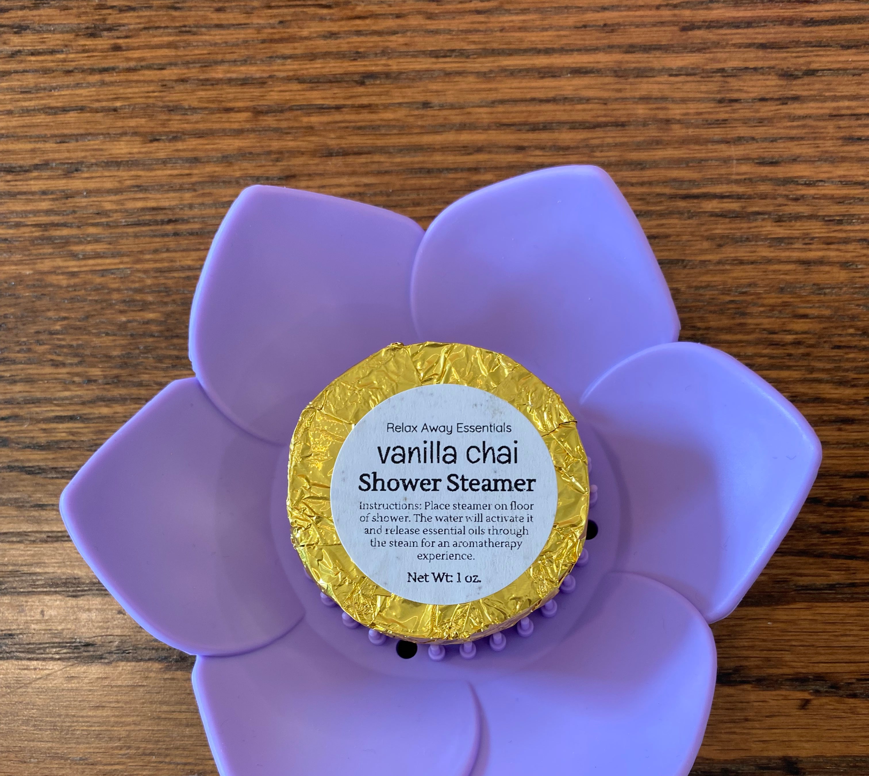 Shop Aromatherapy Shower Steamer Singles-Vanilla chai at Ruby Joy Boutique, a Women's Clothing Store in Pickerington, Ohio