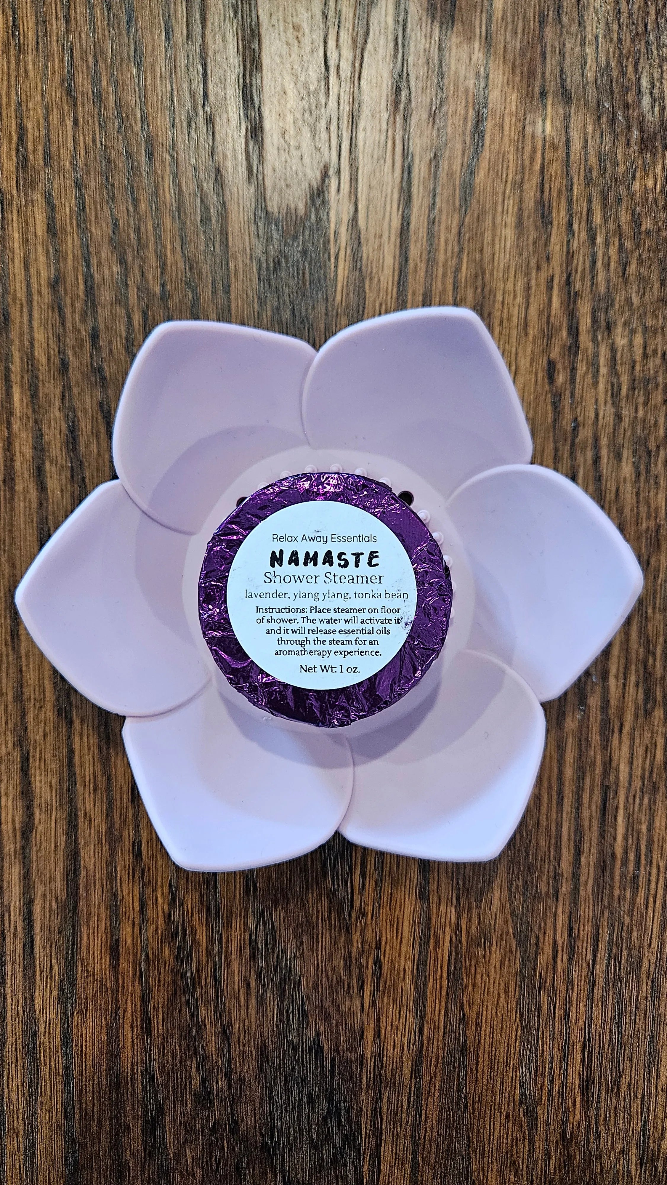 Shop Aromatherapy Shower Steamer Singles-Namaste at Ruby Joy Boutique, a Women's Clothing Store in Pickerington, Ohio