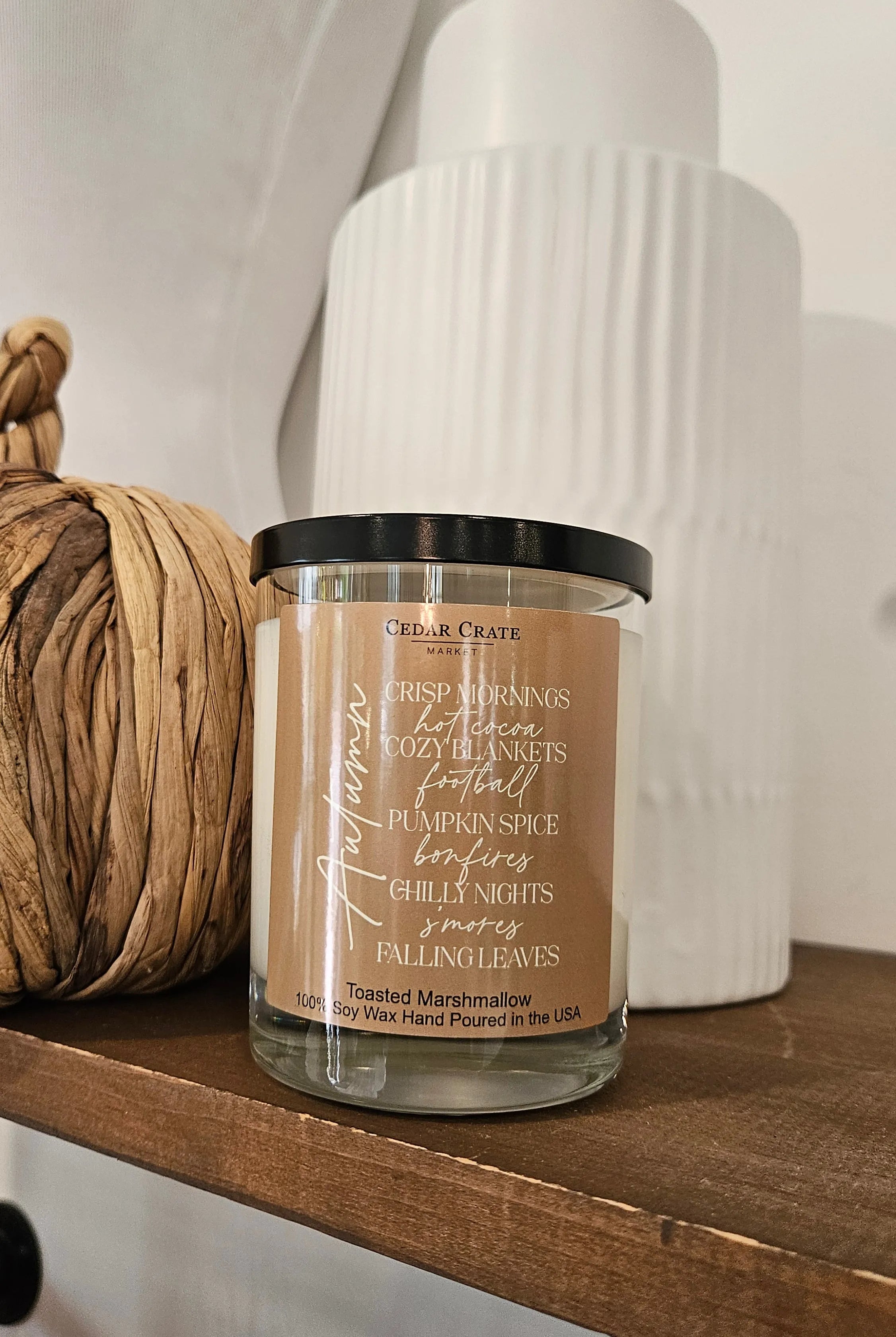 Shop Autumn Season | Toasted Marshmallow Soy Candle- at Ruby Joy Boutique, a Women's Clothing Store in Pickerington, Ohio