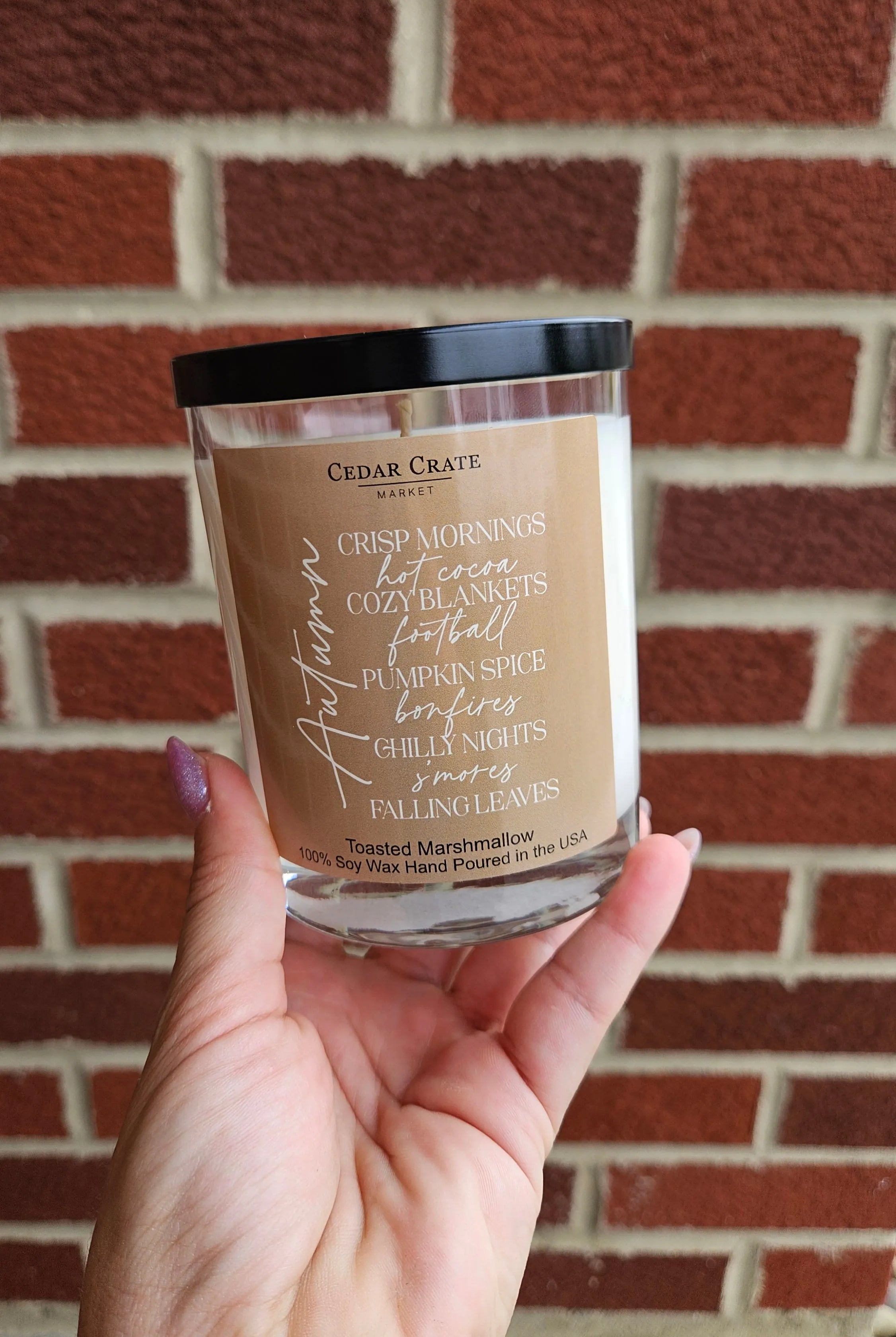 Shop Autumn Season | Toasted Marshmallow Soy Candle- at Ruby Joy Boutique, a Women's Clothing Store in Pickerington, Ohio