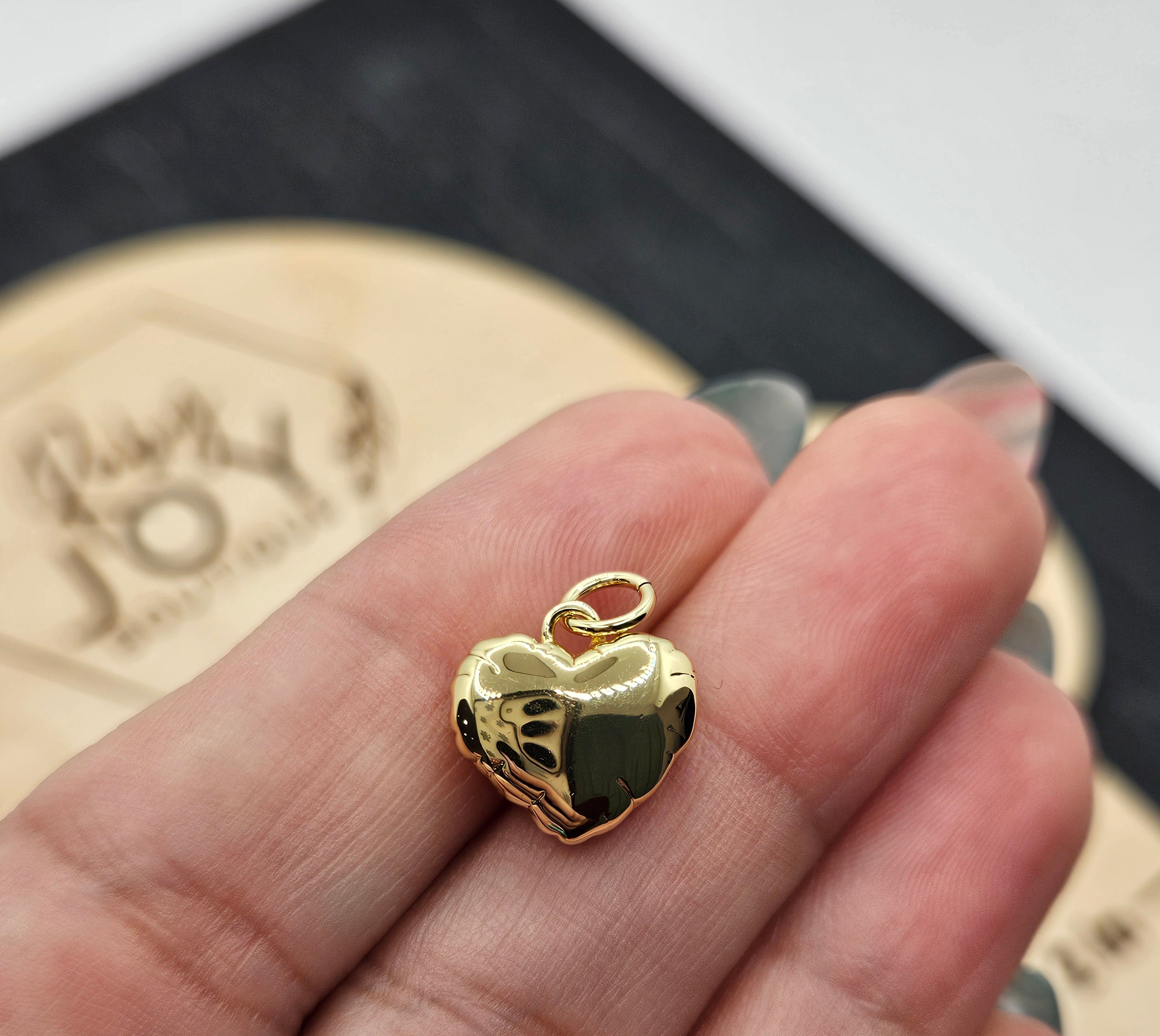 Shop Balloon Heart Charm- at Ruby Joy Boutique, a Women's Clothing Store in Pickerington, Ohio