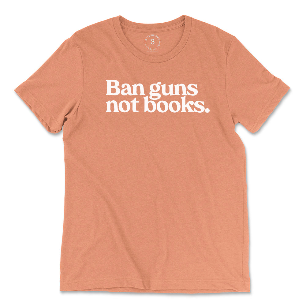 Ban Guns Not Books Classic Tee | Kind Cotton