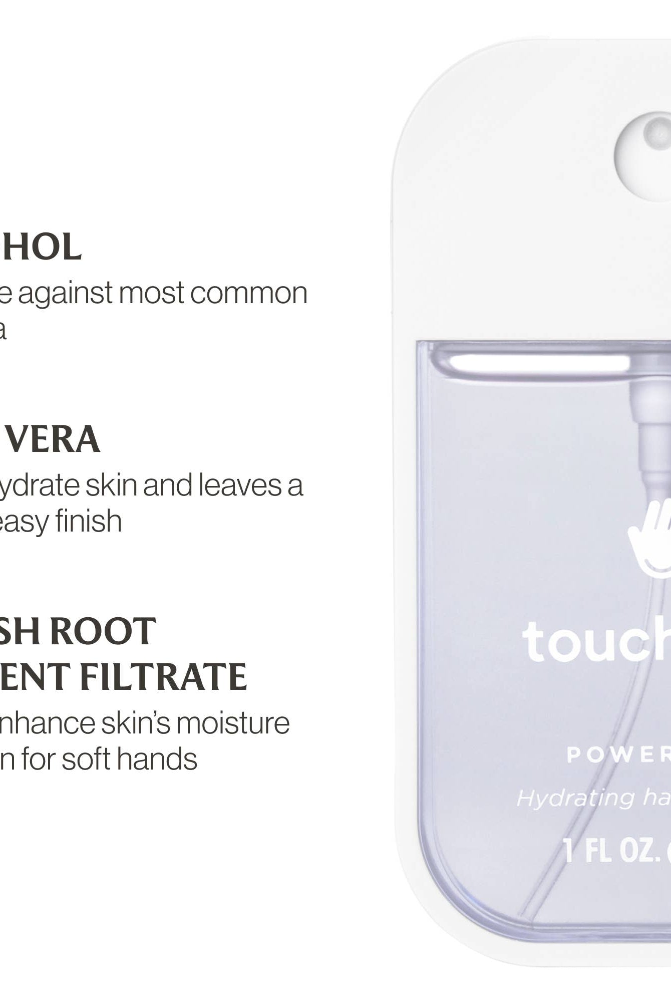 Shop Beach Coco Power Mist Hydrating Hand Sanitizer- at Ruby Joy Boutique, a Women's Clothing Store in Pickerington, Ohio