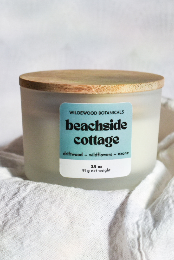 Shop Beachside Cottage Mini Soy Candle- at Ruby Joy Boutique, a Women's Clothing Store in Pickerington, Ohio