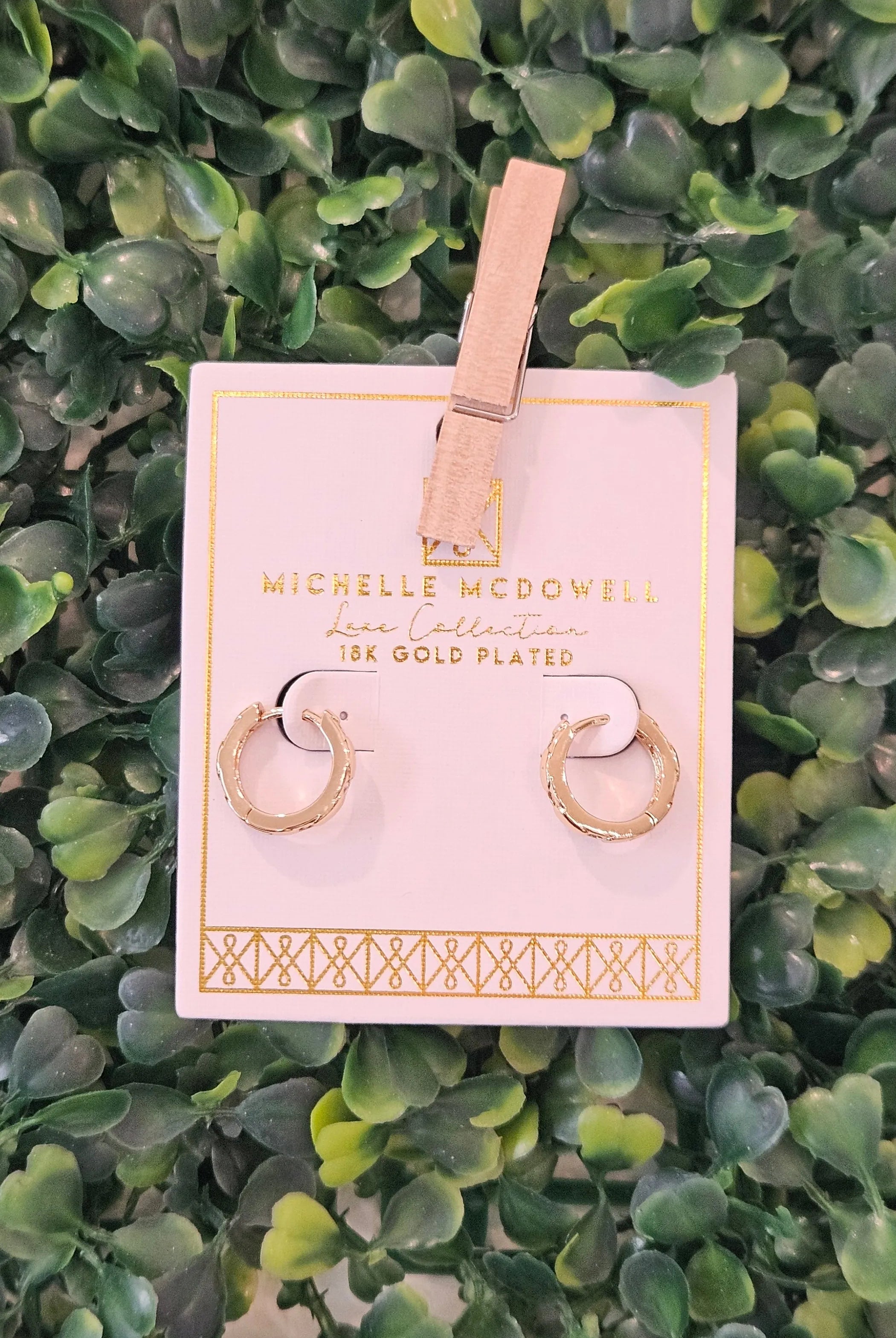 Shop Bianca Crystal Huggie Earrings- at Ruby Joy Boutique, a Women's Clothing Store in Pickerington, Ohio