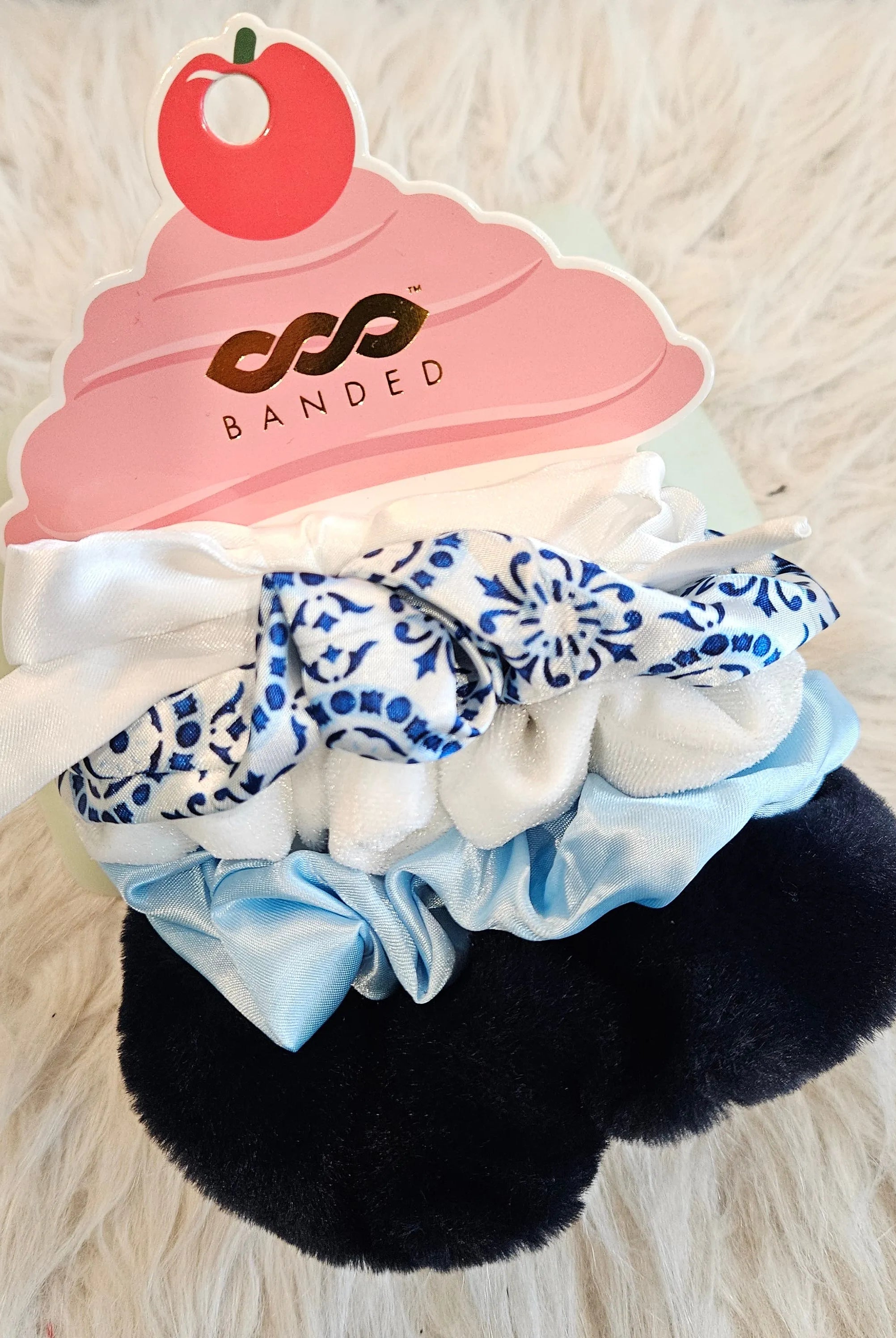 Shop Blueberry Cobbler - Scrunchie Cakes- at Ruby Joy Boutique, a Women's Clothing Store in Pickerington, Ohio