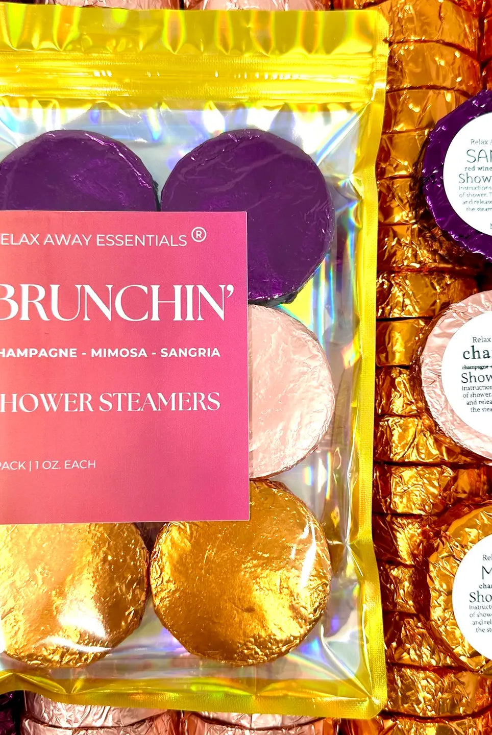Shop Brunchin' Shower Steamers 6 Pack - Made in USA- at Ruby Joy Boutique, a Women's Clothing Store in Pickerington, Ohio