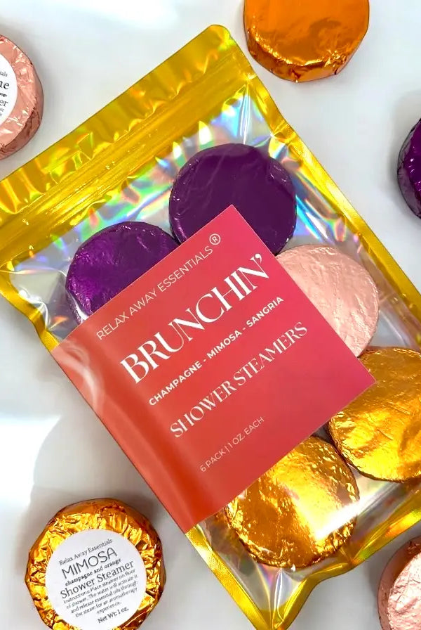 Shop Brunchin' Shower Steamers 6 Pack - Made in USA- at Ruby Joy Boutique, a Women's Clothing Store in Pickerington, Ohio