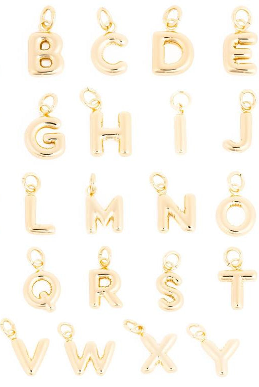 Shop Bubble Letter Charms-Charms at Ruby Joy Boutique, a Women's Clothing Store in Pickerington, Ohio