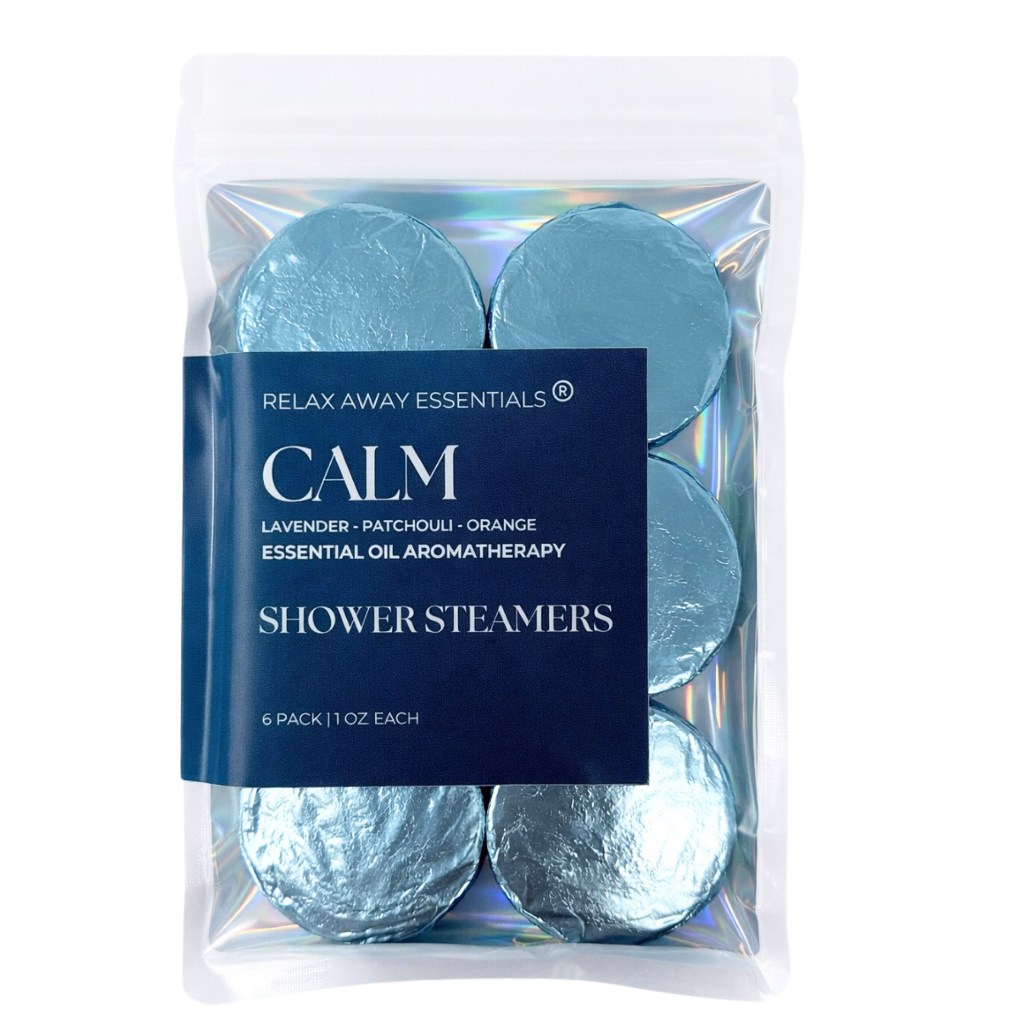 Shop Calm Shower Steamers 6 Pack - Made in USA- at Ruby Joy Boutique, a Women's Clothing Store in Pickerington, Ohio