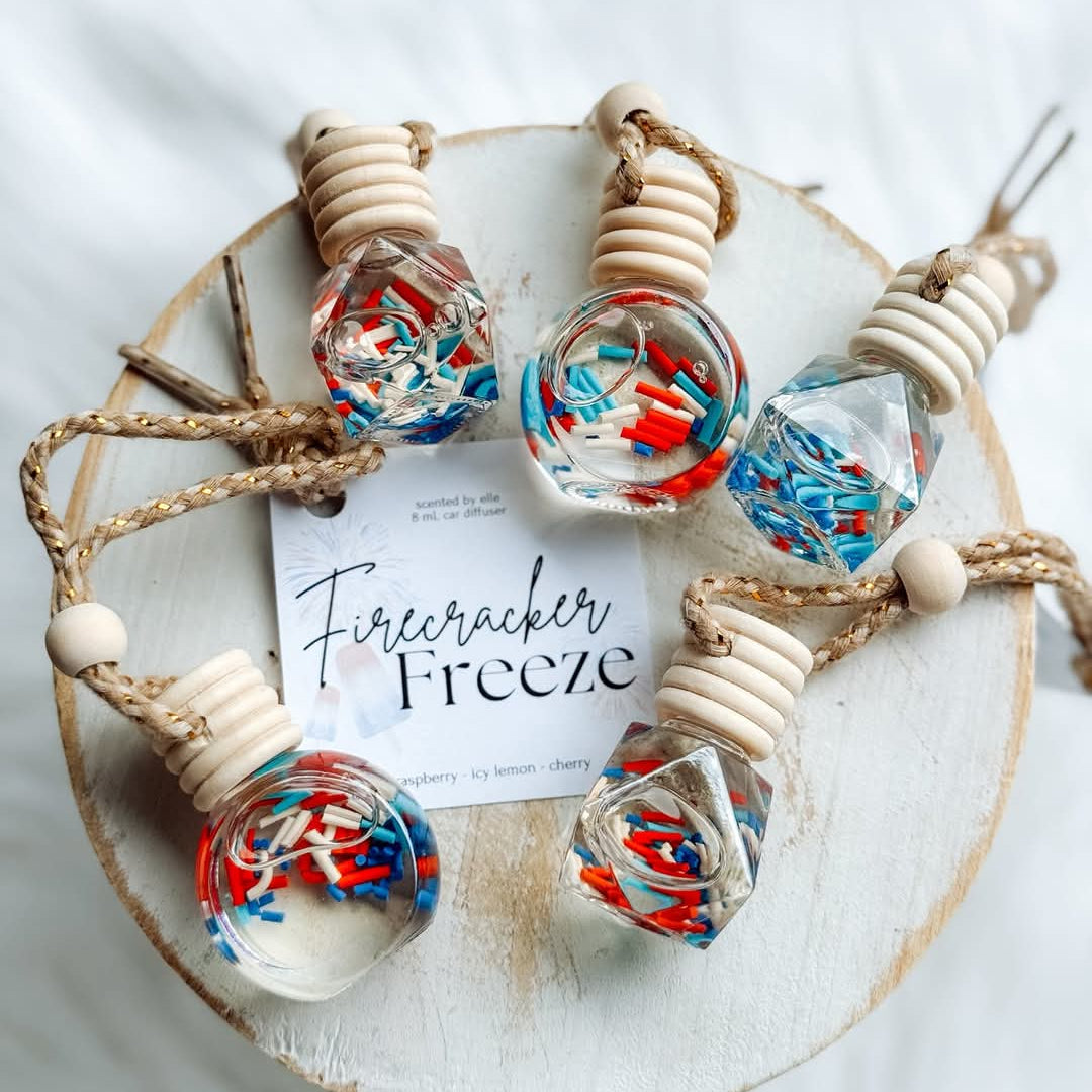 Shop Car Oil Diffusers - Best Sellers-Firecracker Freeze at Ruby Joy Boutique, a Women's Clothing Store in Pickerington, Ohio