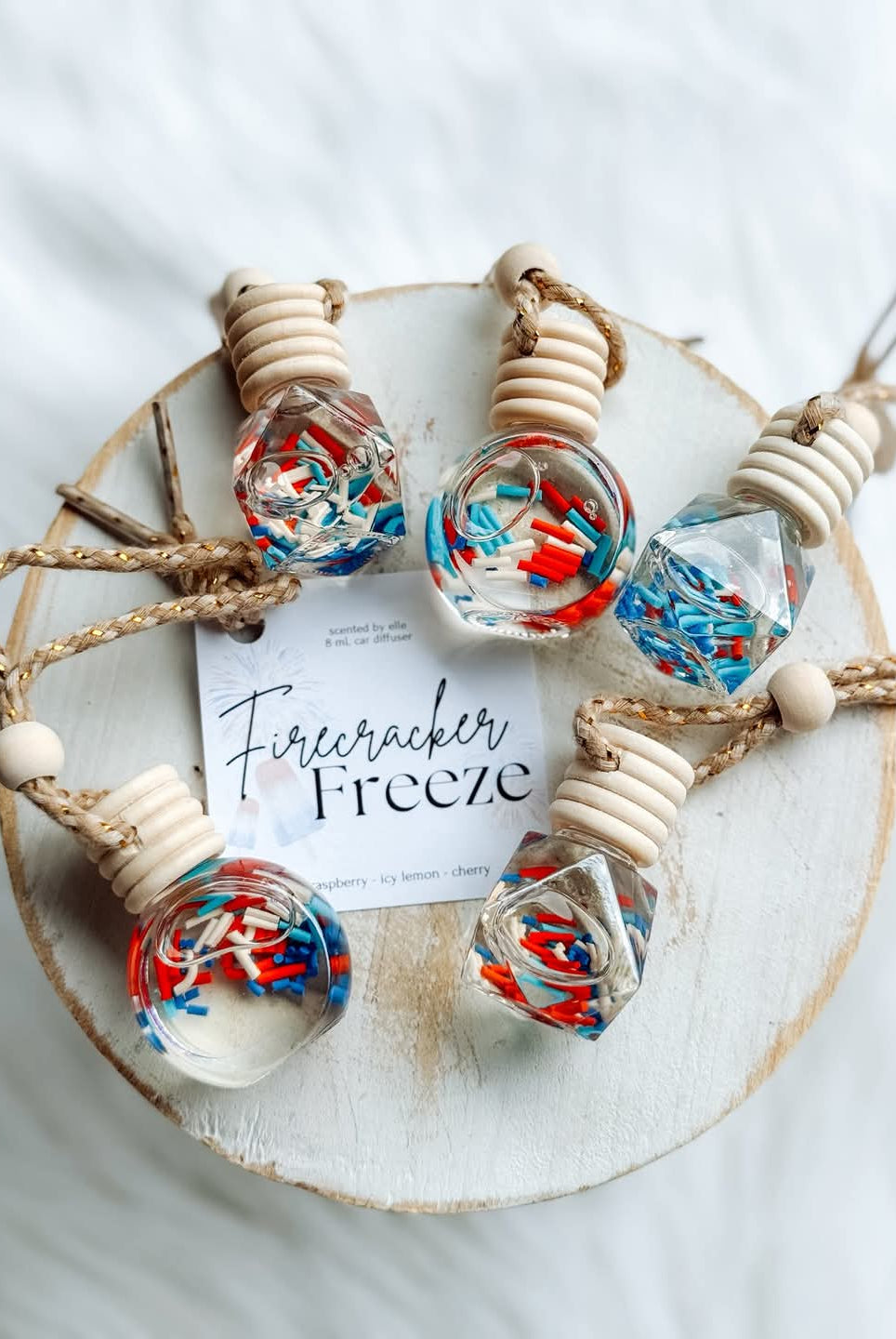Shop Car Oil Diffusers - Best Sellers-Firecracker Freeze at Ruby Joy Boutique, a Women's Clothing Store in Pickerington, Ohio