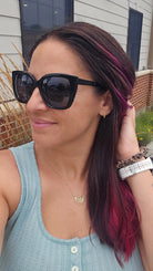 Shop Caroline Polarized Sunglasses-Black at Ruby Joy Boutique, a Women's Clothing Store in Pickerington, Ohio