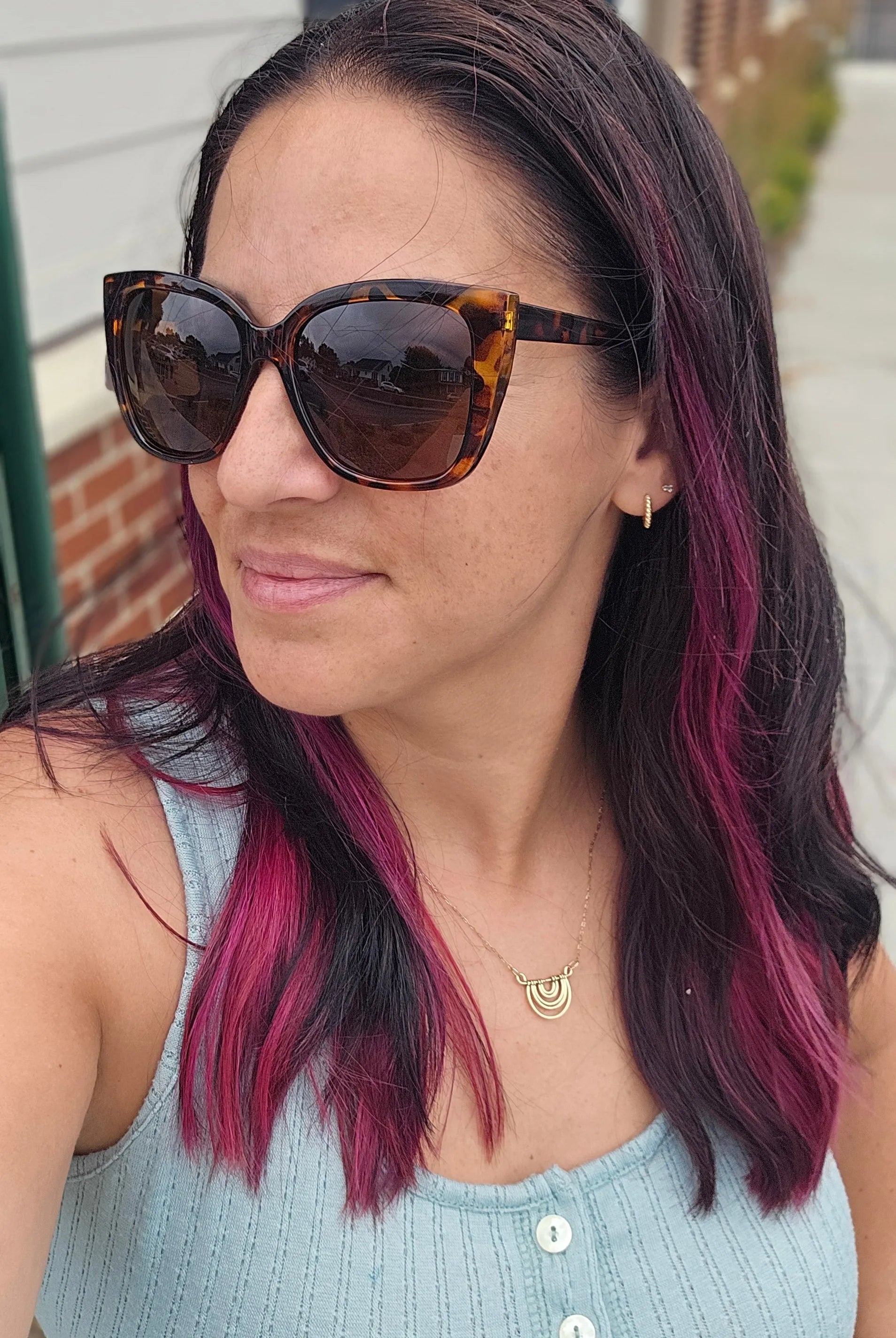 Shop Caroline Polarized Sunglasses- at Ruby Joy Boutique, a Women's Clothing Store in Pickerington, Ohio