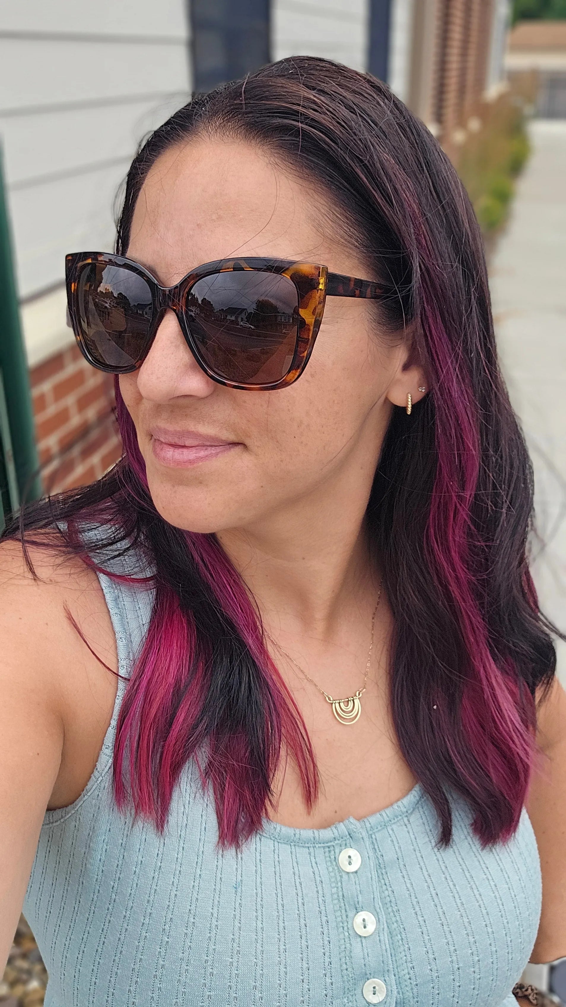 Shop Caroline Polarized Sunglasses- at Ruby Joy Boutique, a Women's Clothing Store in Pickerington, Ohio