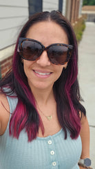 Shop Caroline Polarized Sunglasses-Tortoise at Ruby Joy Boutique, a Women's Clothing Store in Pickerington, Ohio