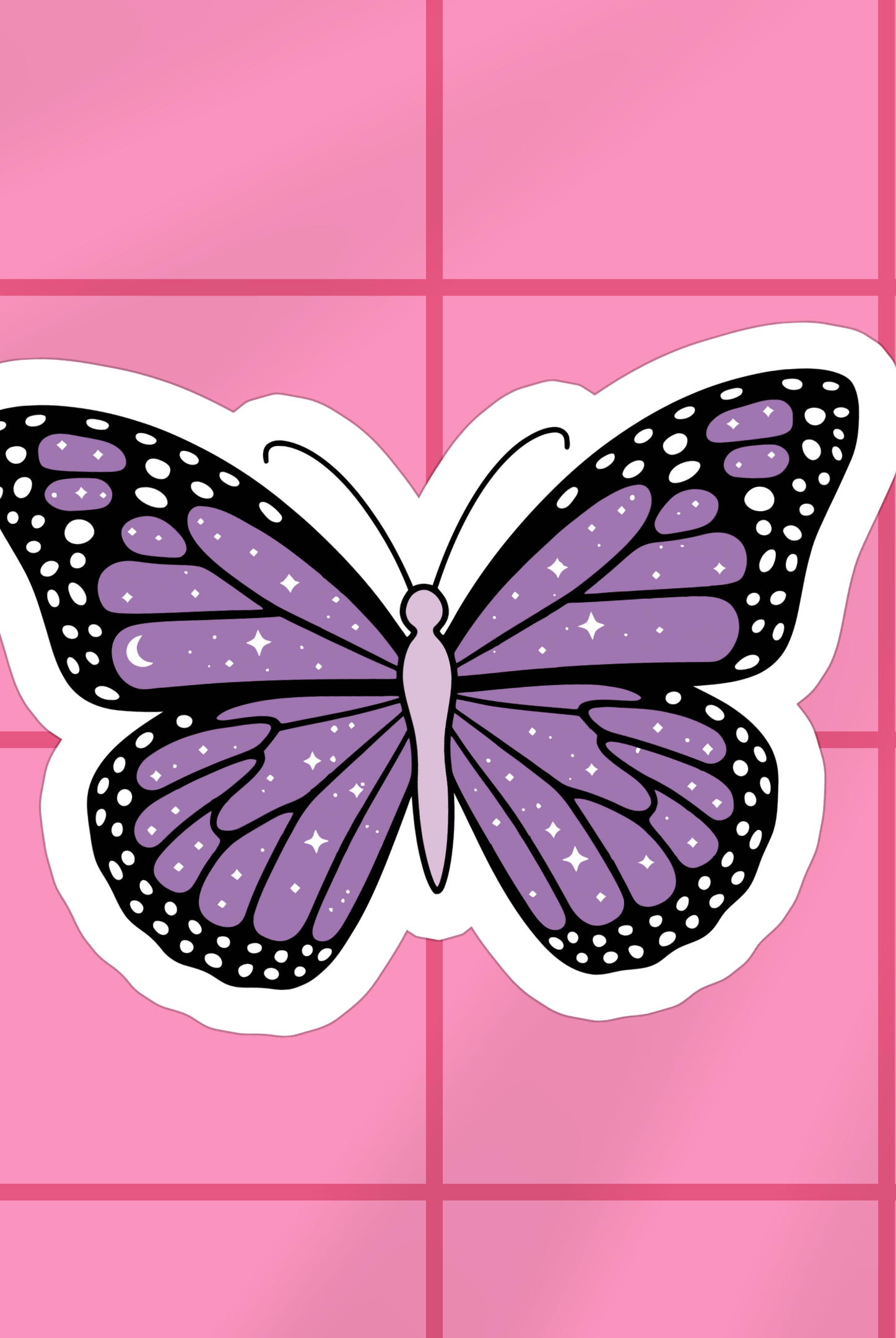 Shop Celestial Butterfly | Waterproof Vinyl Sticker- at Ruby Joy Boutique, a Women's Clothing Store in Pickerington, Ohio