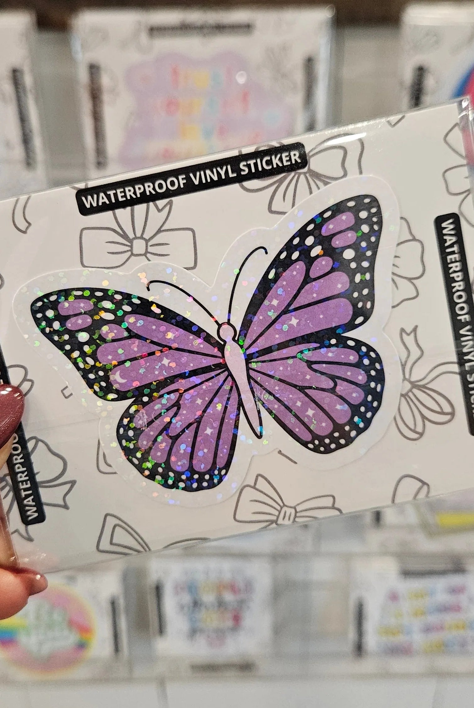 Shop Celestial Butterfly | Waterproof Vinyl Sticker- at Ruby Joy Boutique, a Women's Clothing Store in Pickerington, Ohio
