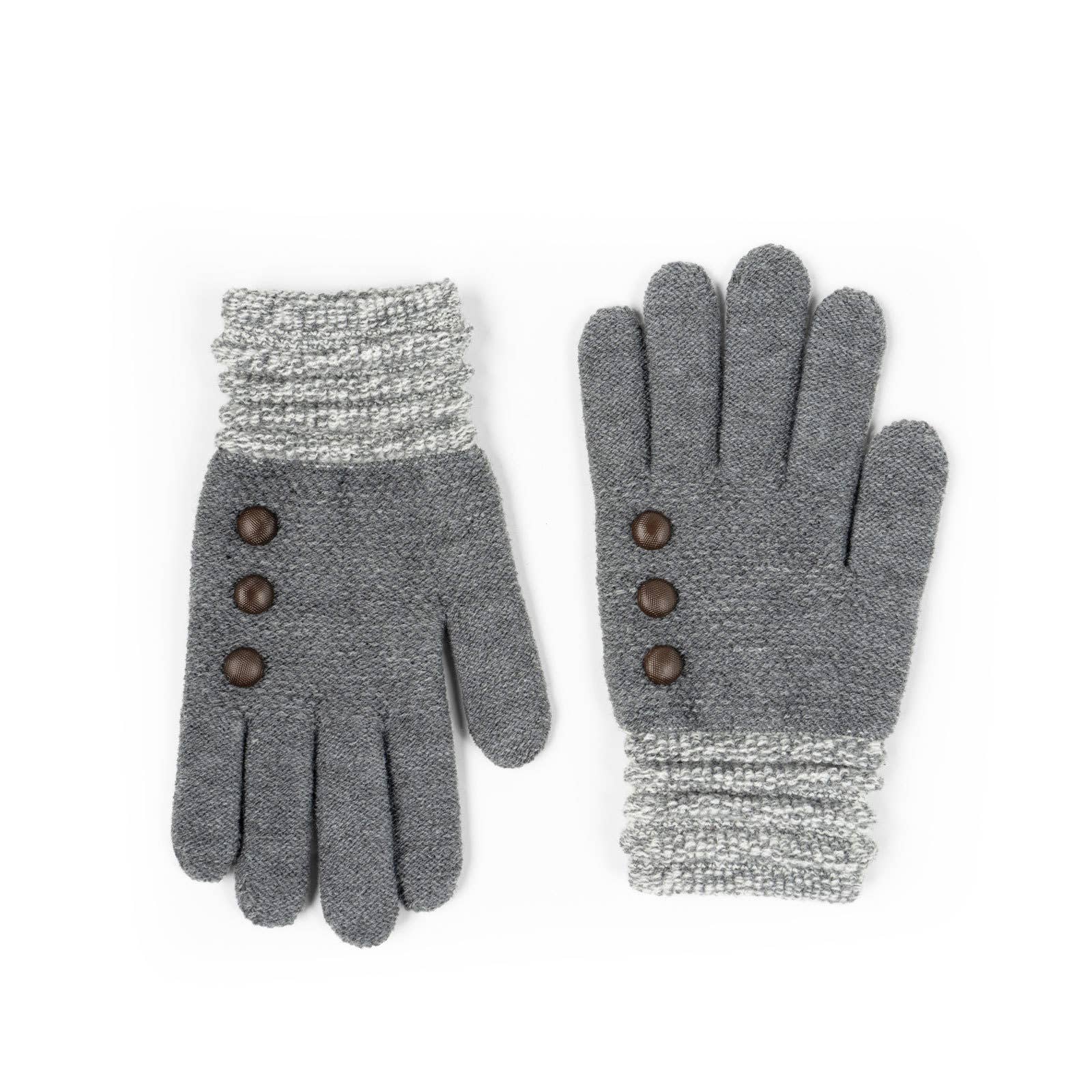 Shop Clara Button Gloves-Gloves at Ruby Joy Boutique, a Women's Clothing Store in Pickerington, Ohio