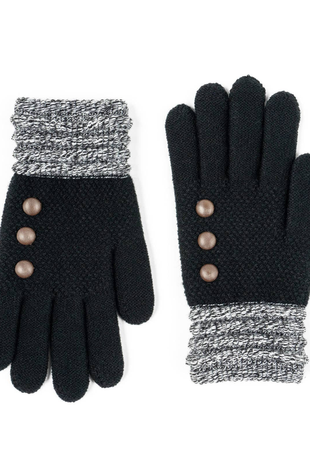 Shop Clara Button Gloves-Gloves at Ruby Joy Boutique, a Women's Clothing Store in Pickerington, Ohio