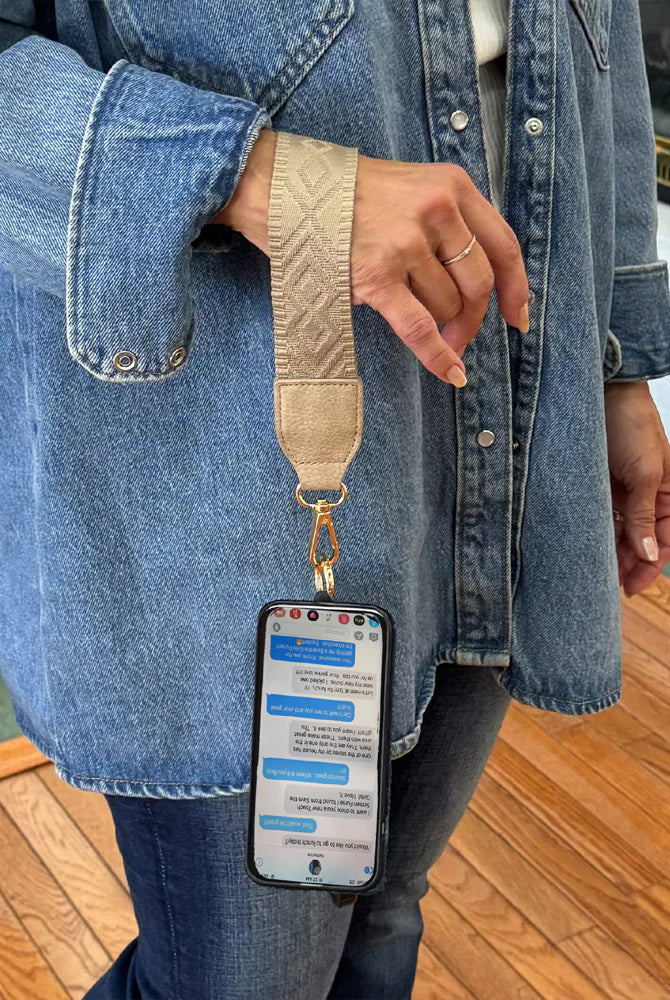 Shop Clip & Go Strap with Zippered Pouch | Save The Girls- at Ruby Joy Boutique, a Women's Clothing Store in Pickerington, Ohio