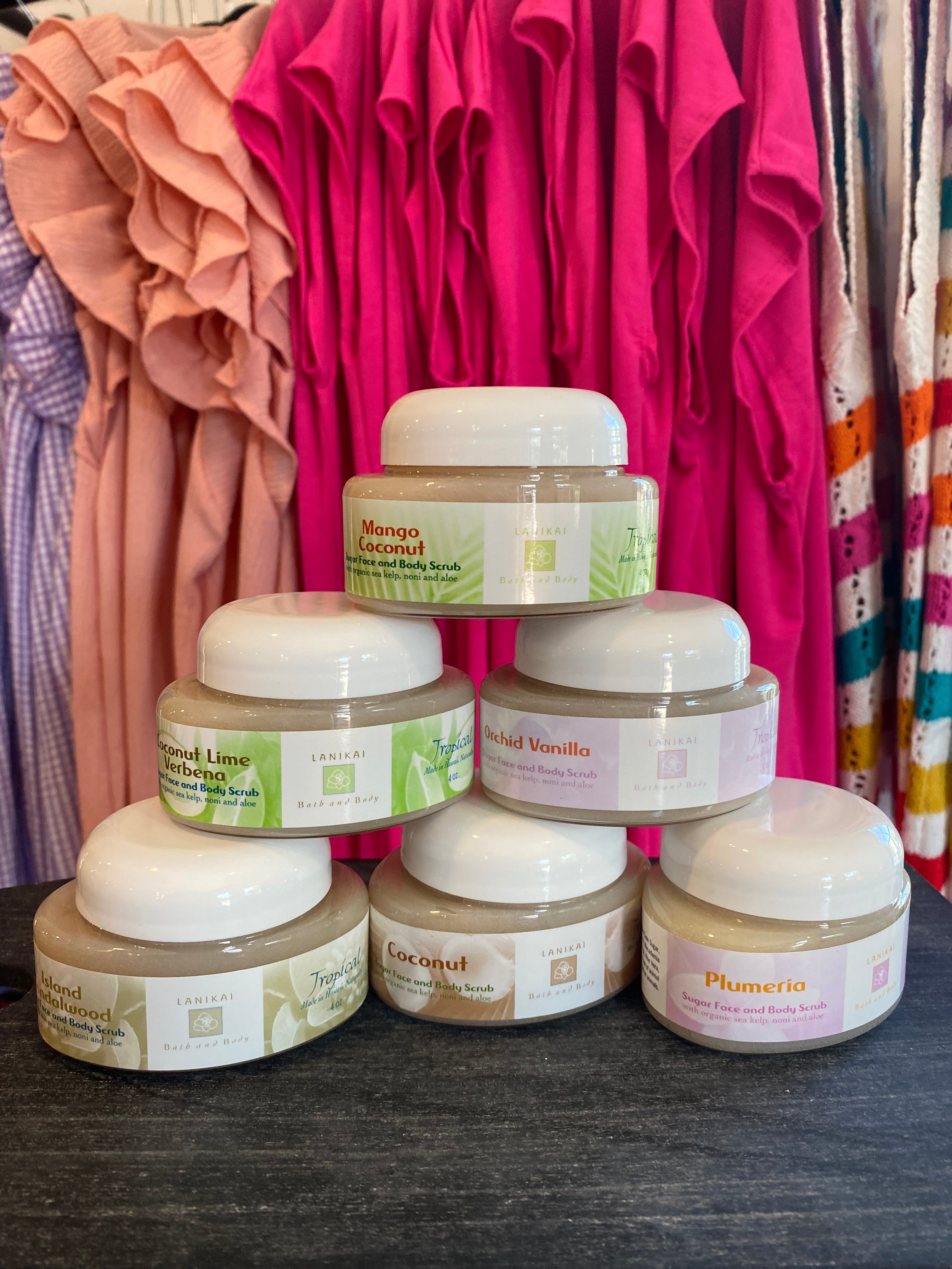 Shop Coconut Cane Sugar Body Scrub- at Ruby Joy Boutique, a Women's Clothing Store in Pickerington, Ohio