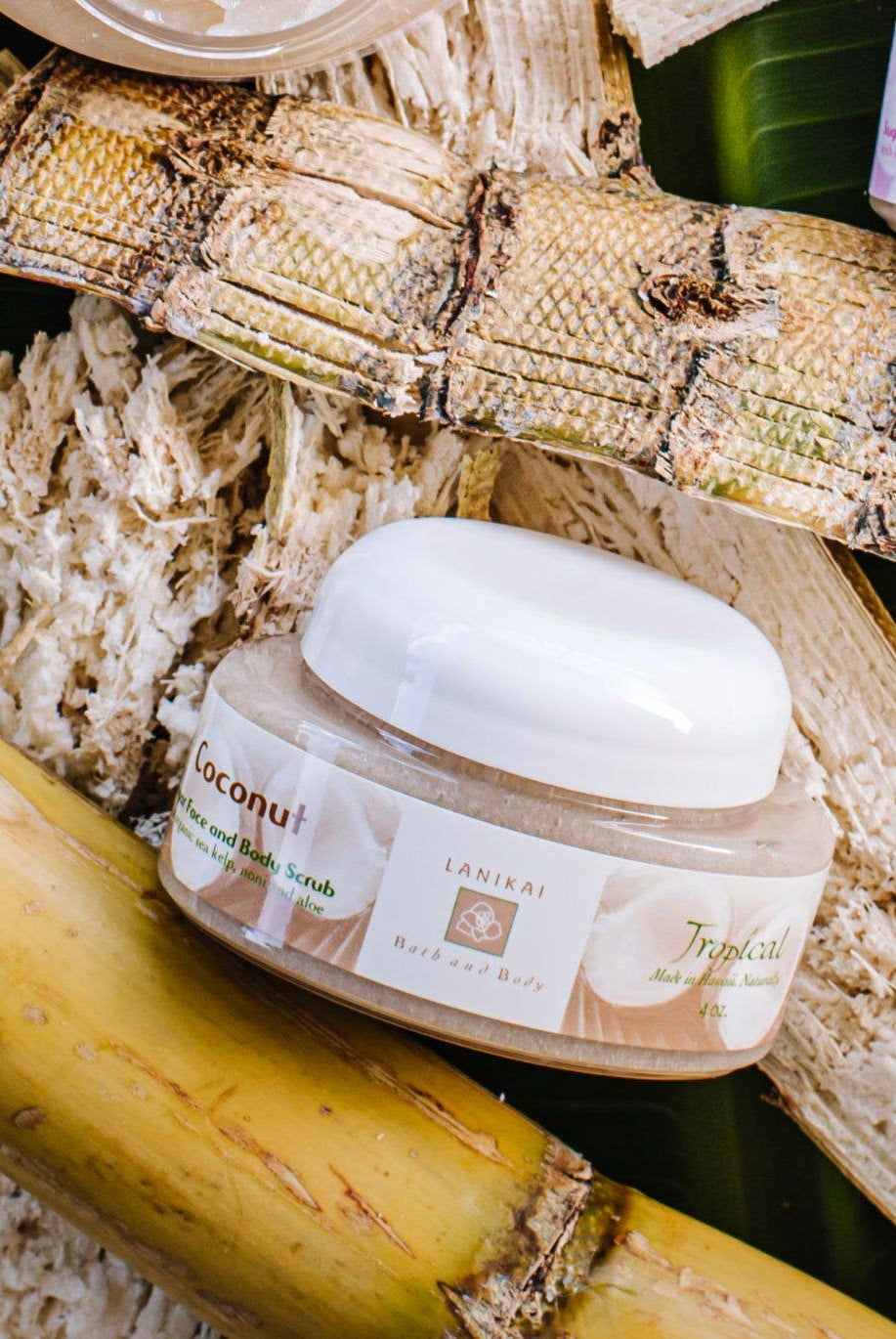 Shop Coconut Cane Sugar Body Scrub- at Ruby Joy Boutique, a Women's Clothing Store in Pickerington, Ohio