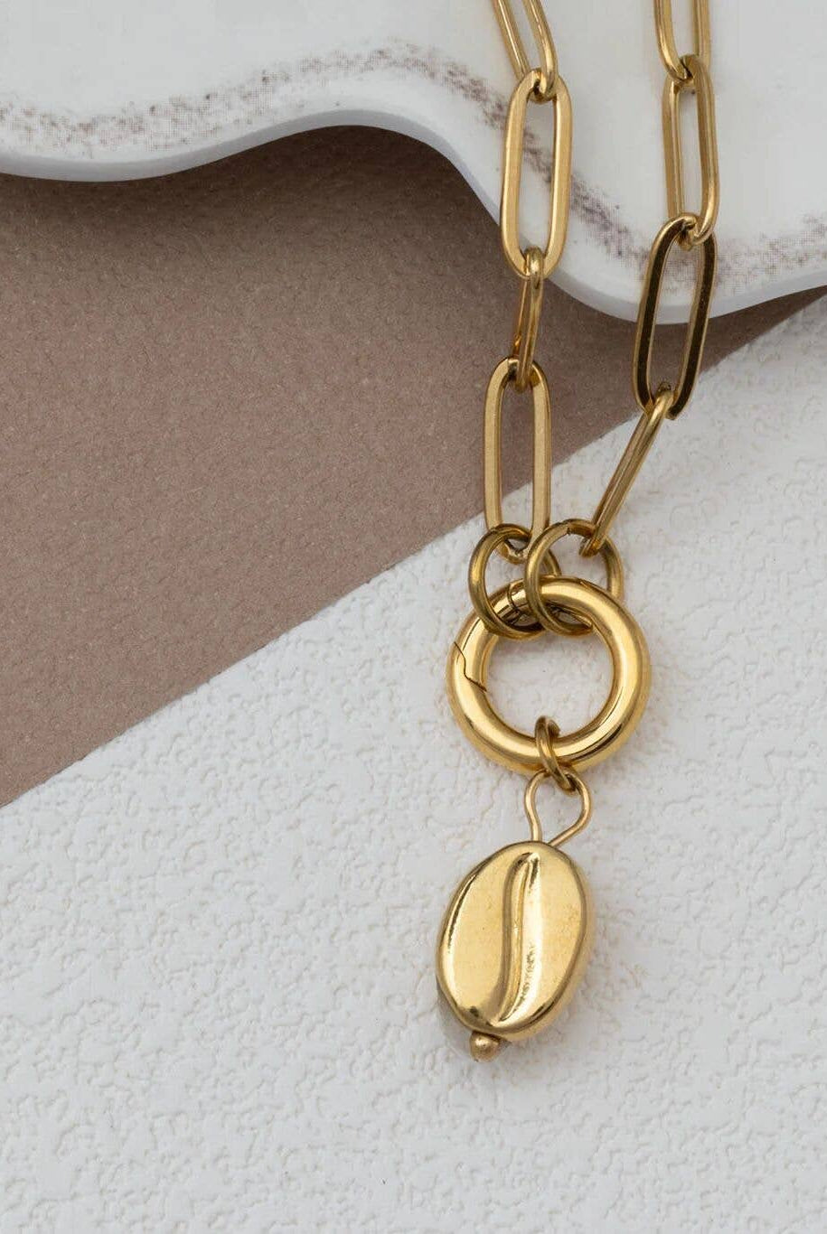 Shop Coffee Bean Charm- at Ruby Joy Boutique, a Women's Clothing Store in Pickerington, Ohio